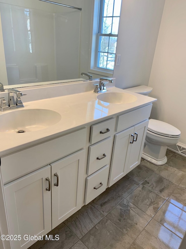 LOT17 Windrow Way, Halfmoon, NY 12118 - bathroom with double vanity and a shower