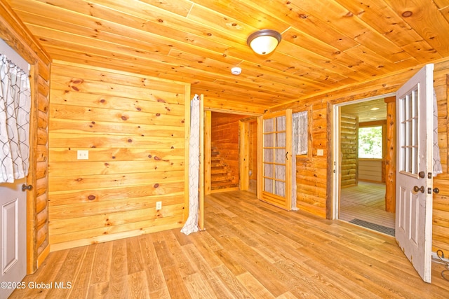 236 Colfax Rd, Jackson, NY 12816 - entryway featuring light wood-style flooring and wood ceiling