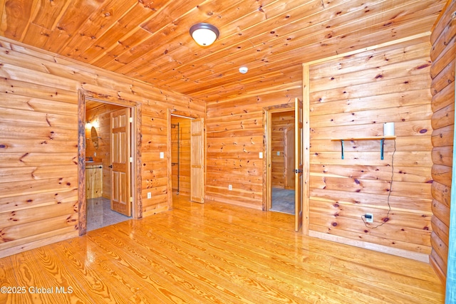 236 Colfax Rd, Jackson, NY 12816 - unfurnished room featuring wood finished floors and wooden ceiling