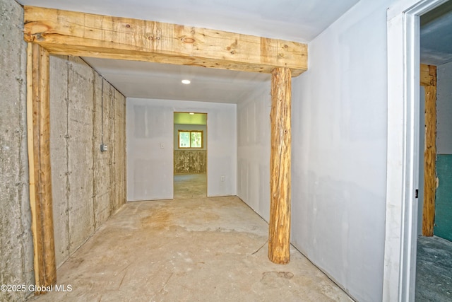 236 Colfax Rd, Jackson, NY 12816 - corridor with concrete floors