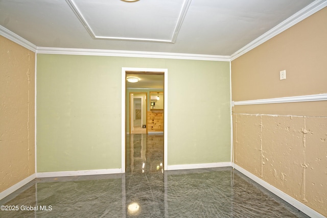 236 Colfax Rd, Jackson, NY 12816 - empty room featuring baseboards and ornamental molding