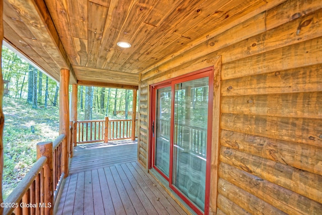 236 Colfax Rd, Jackson, NY 12816 - view of deck