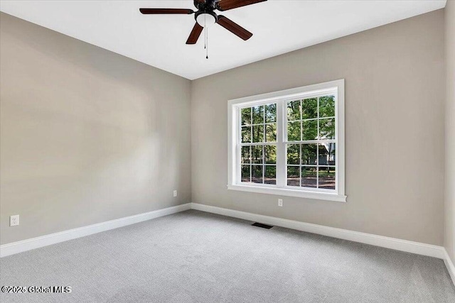 16 Surcingle Rd, Queensbury, NY 12804 - carpeted spare room featuring ceiling fan and baseboards