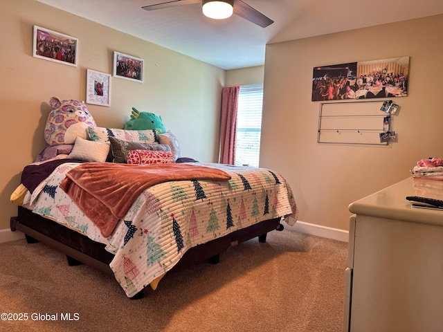 20 Beekman Pl, Queensbury, NY 12804 - bedroom featuring carpet flooring and a ceiling fan