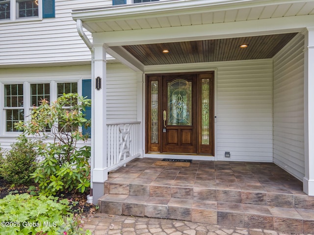 11 Boylston Dr, Bethlehem, NY 12054 - view of exterior entry with covered porch