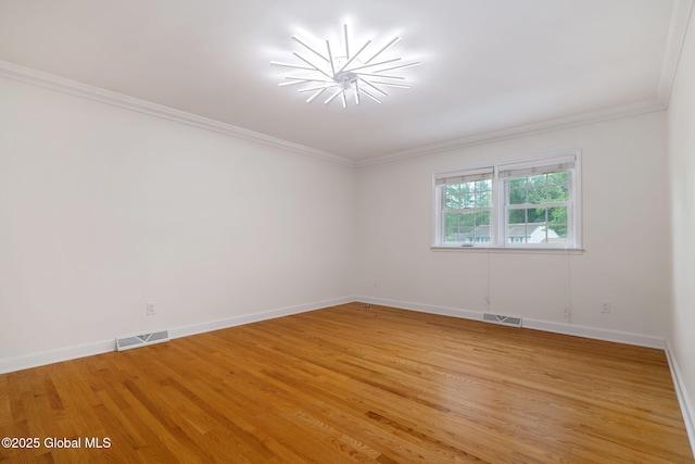 11 Boylston Dr, Bethlehem, NY 12054 - empty room featuring light wood finished floors and crown molding