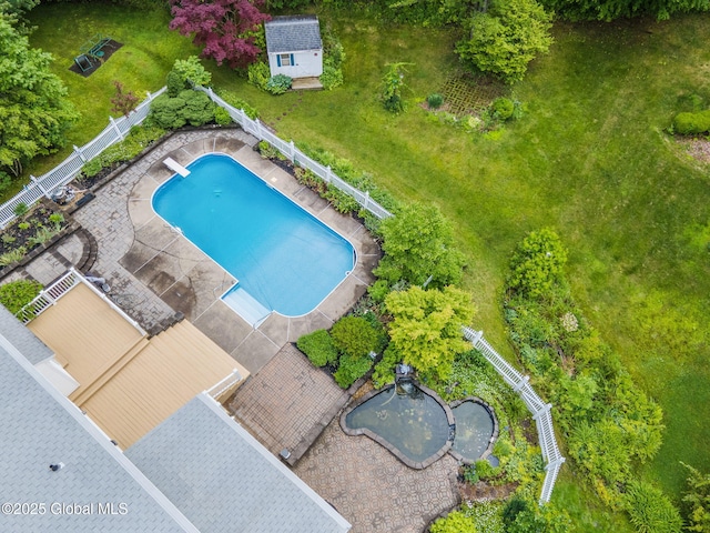 11 Boylston Dr, Bethlehem, NY 12054 - bird's eye view of a pool