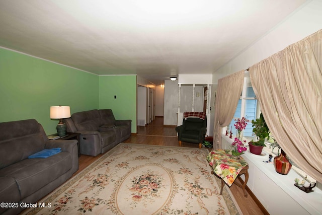 22 Elm Lane Ext, Westerlo, NY 12083 - living area with wood finished floors
