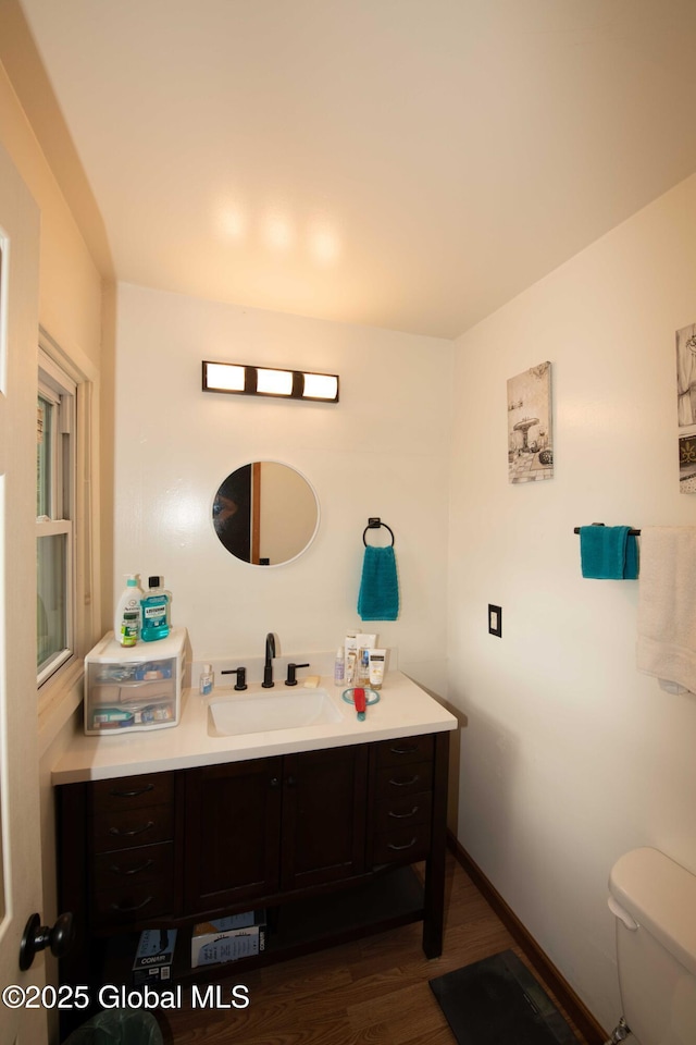 22 Elm Lane Ext, Westerlo, NY 12083 - half bath featuring vanity and wood finished floors