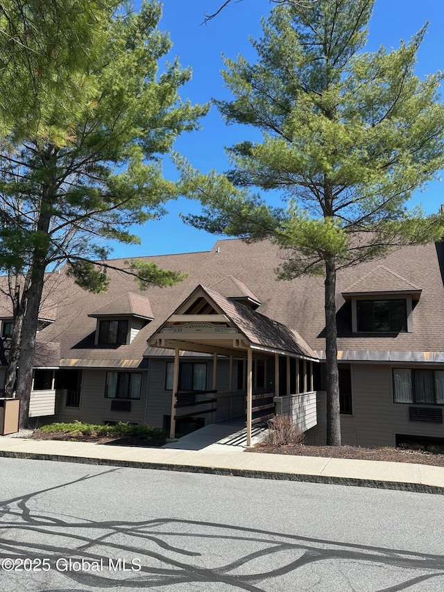 110 Sagamore Rd Unit 6B5, Bolton, NY 12814 - view of front of home with a shingled roof