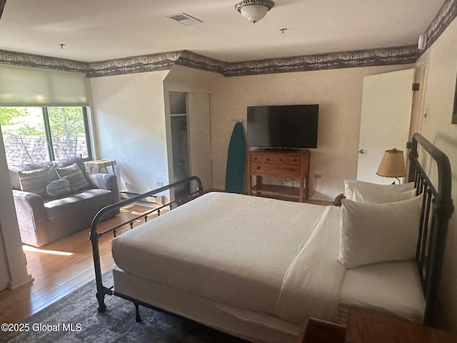 110 Sagamore Rd Unit 6B5, Bolton, NY 12814 - bedroom with wood finished floors