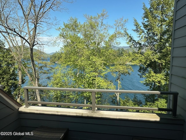 110 Sagamore Rd Unit 6B5, Bolton, NY 12814 - water view with mountains
