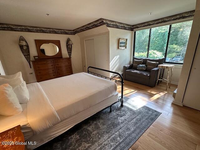 110 Sagamore Rd Unit 6B5, Bolton, NY 12814 - bedroom featuring wood finished floors
