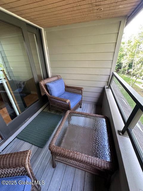 110 Sagamore Rd Unit 6B5, Bolton, NY 12814 - view of balcony