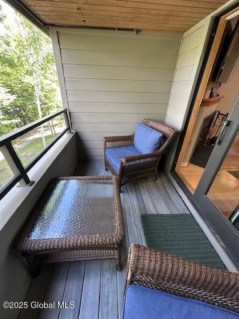 110 Sagamore Rd Unit 6B5, Bolton, NY 12814 - view of balcony