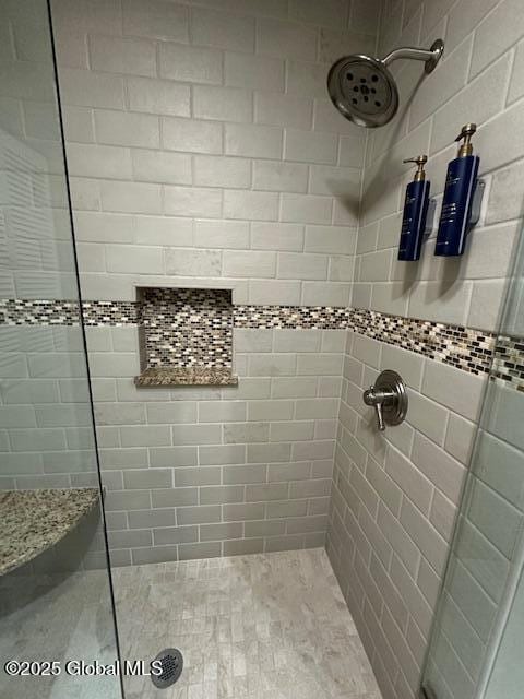 110 Sagamore Rd Unit 6B5, Bolton, NY 12814 - bathroom with tiled shower