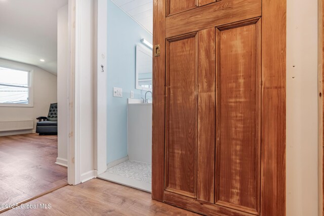 35 Magee Dr, Bethlehem, NY 12077 - detailed view of wood finished floors and baseboards