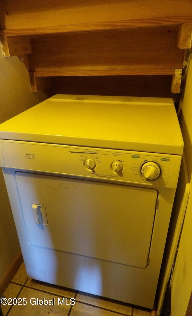 143 Main St, Maryland, NY 12155 - laundry room featuring washer / clothes dryer and light tile patterned floors