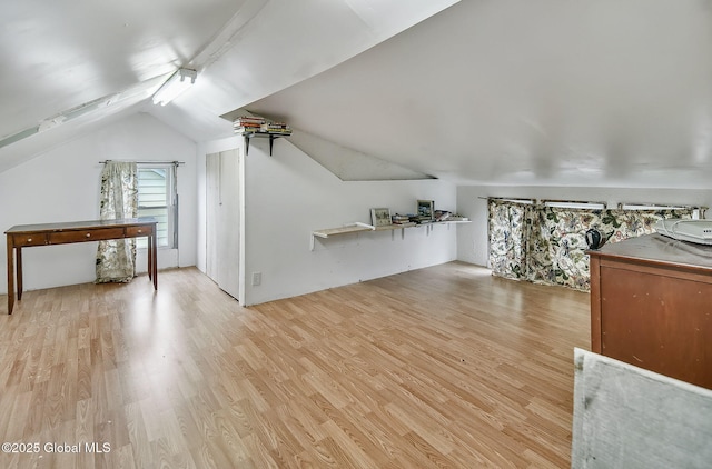 134 Whitehall Rd, Albany, NY 12209 - bonus room featuring lofted ceiling and light wood-style flooring