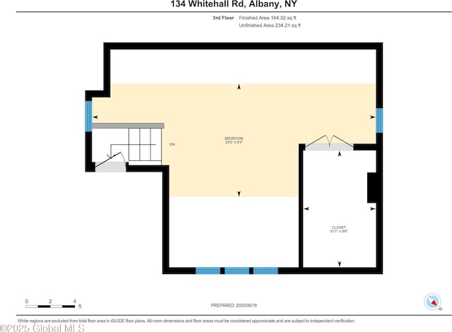 134 Whitehall Rd, Albany, NY 12209 - view of room layout