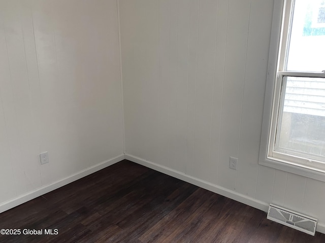 629 Lang St, Schenectady, NY 12308 - spare room featuring dark wood finished floors and baseboards