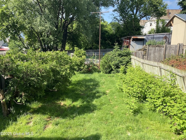 629 Lang St, Schenectady, NY 12308 - view of yard