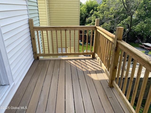 629 Lang St, Schenectady, NY 12308 - view of deck