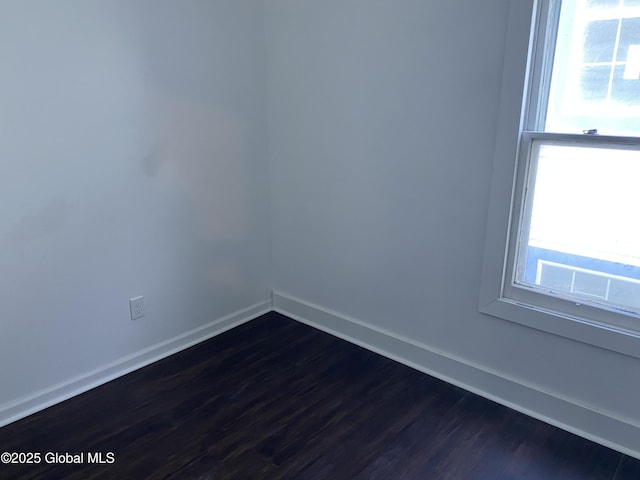 629 Lang St, Schenectady, NY 12308 - unfurnished room featuring dark wood finished floors