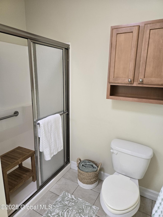 8 Wall St Unit 236, Clifton Park, NY 12065 - full bathroom featuring a stall shower and tile patterned floors