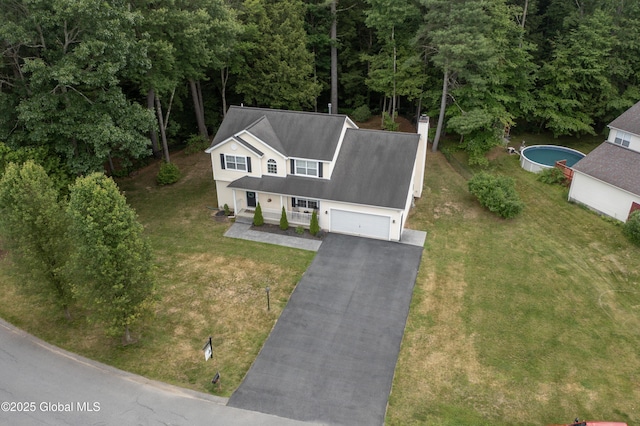 22 Santee Dr, Wilton, NY 12831 - view from above of property
