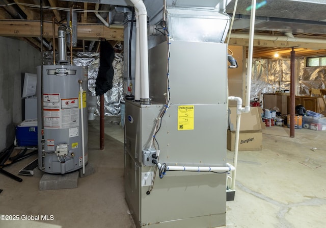 22 Santee Dr, Wilton, NY 12831 - utilities featuring gas water heater and heating unit
