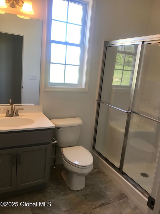 LOT19 Windrow Way, Halfmoon, NY 12118 - bathroom with vanity and a shower with door