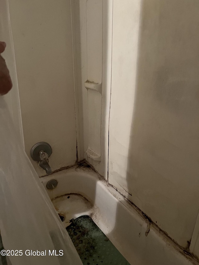 13 Wheeler, Canajoharie Village, NY 13317 - full bathroom featuring washtub / shower combination