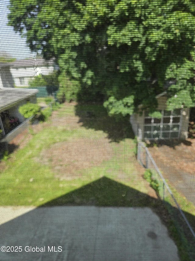 218 Sixteenth St, Schenectady, NY 12306 - view of yard featuring a tennis court