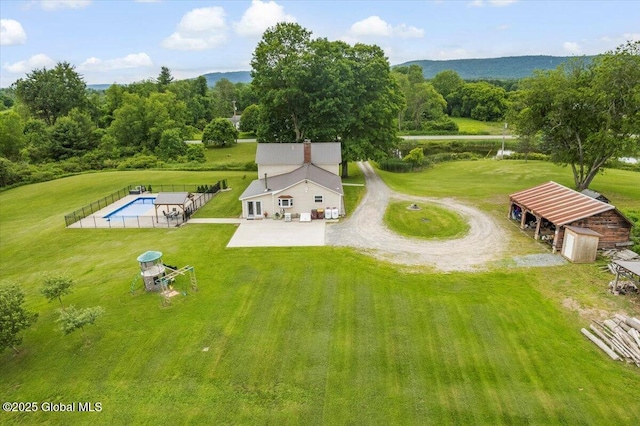 344 Fortsville Rd, Moreau, NY 12831 - view from above of property