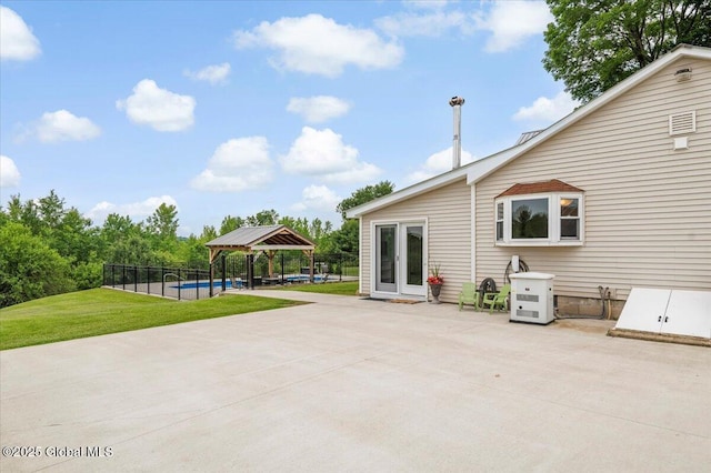 344 Fortsville Rd, Moreau, NY 12831 - view of patio / terrace with a gazebo