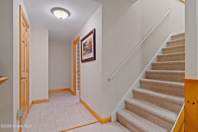 428 Ridgehill Rd, Guilderland, NY 12303 - stairs with baseboards