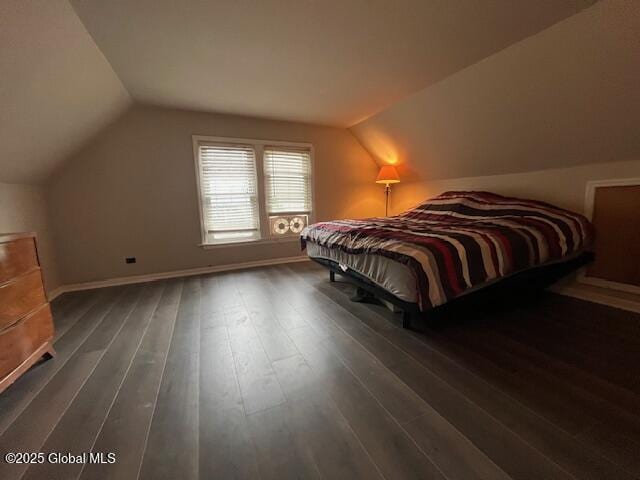27 Emery Ave, Colonie, NY 12205 - bedroom with vaulted ceiling and wood finished floors