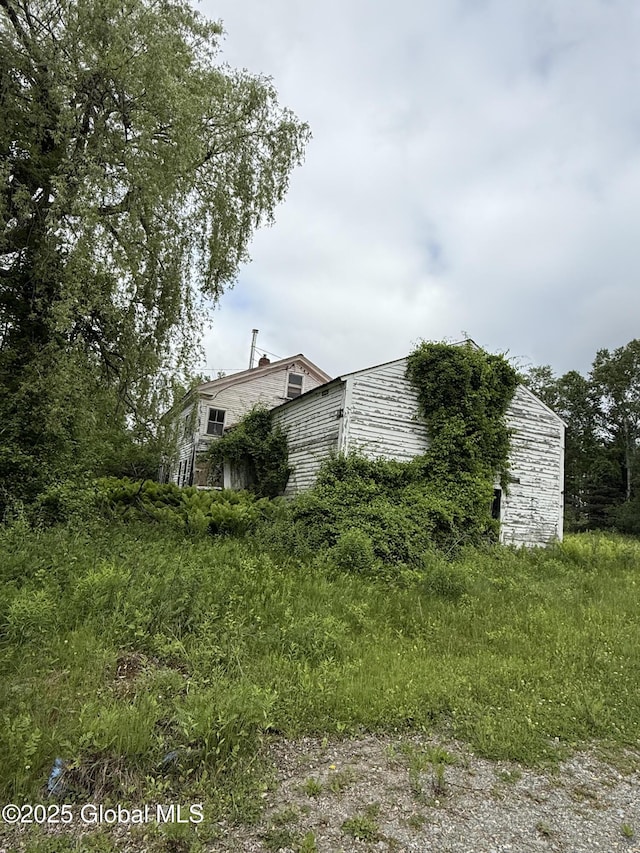 59 Lagrange Rd, Crown Point, NY 12928 - view of yard