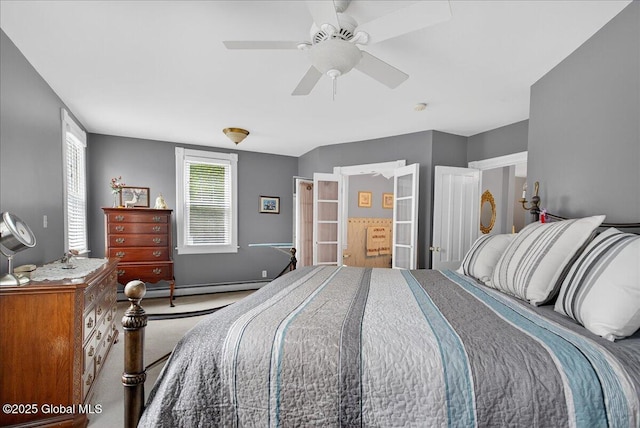 479 Loudon Rd, Colonie, NY 12211 - bedroom with carpet flooring and a ceiling fan