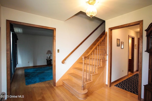 42 Stanton Rd, Jackson, NY 12873 - stairs with wood finished floors
