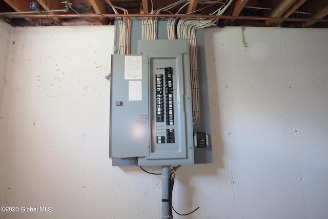 42 Stanton Rd, Jackson, NY 12873 - utility room with electric panel