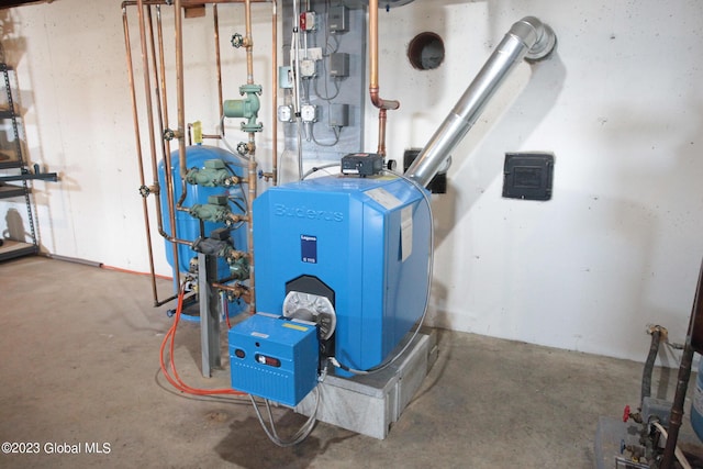 42 Stanton Rd, Jackson, NY 12873 - utilities featuring a heating unit