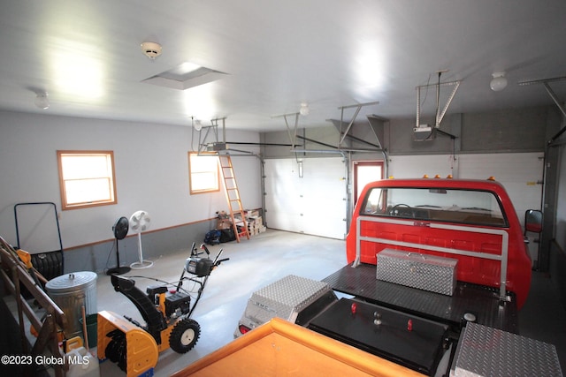 42 Stanton Rd, Jackson, NY 12873 - garage featuring a garage door opener