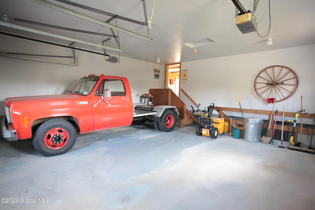 42 Stanton Rd, Jackson, NY 12873 - garage featuring a garage door opener