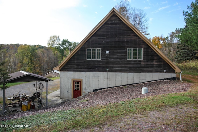 42 Stanton Rd, Jackson, NY 12873 - view of side of property featuring a gazebo