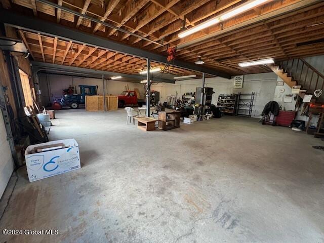 42 Stanton Rd, Jackson, NY 12873 - below grade area with stairway