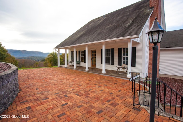 42 Stanton Rd, Jackson, NY 12873 - covered porch with a mountain view and stairway