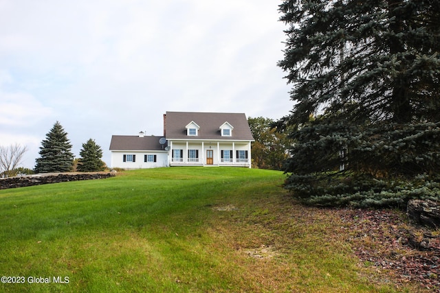 42 Stanton Rd, Jackson, NY 12873 - back of house featuring a lawn