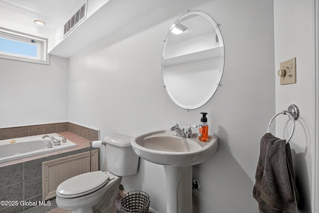 1560 Division St, Charlton, NY 12010 - bathroom with a bath and toilet